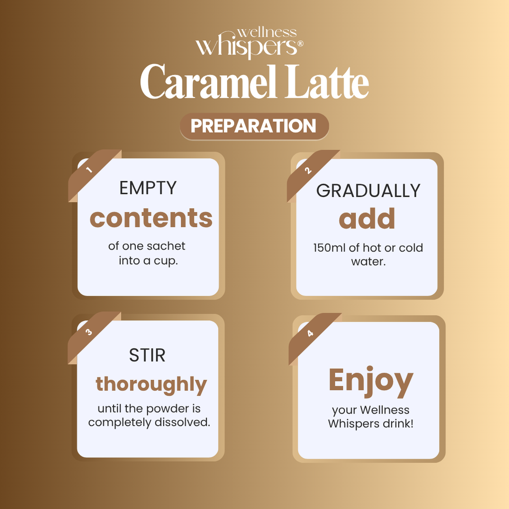 Wellness Whispers Caramel Latte