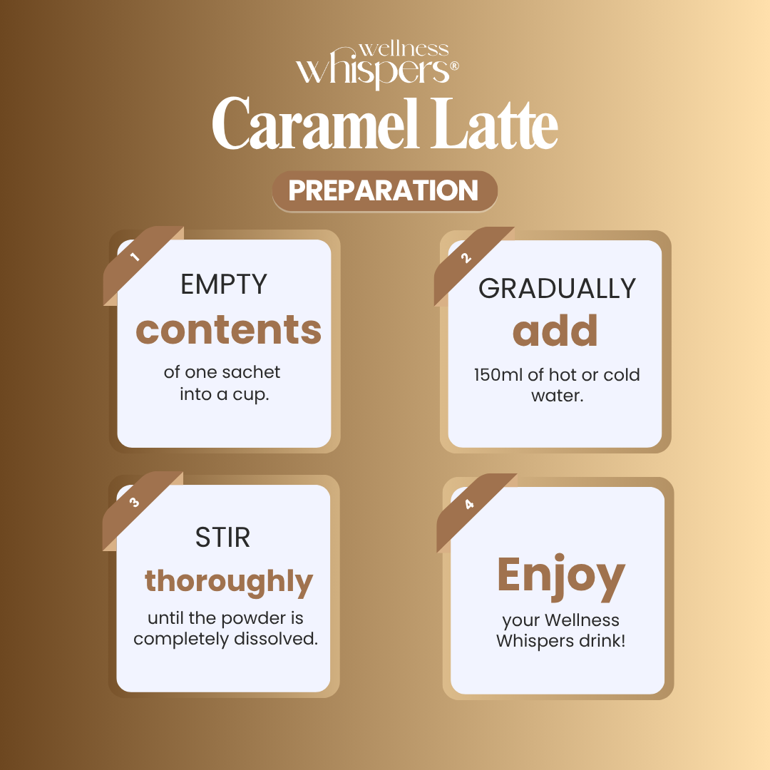 Wellness Whispers Caramel Latte