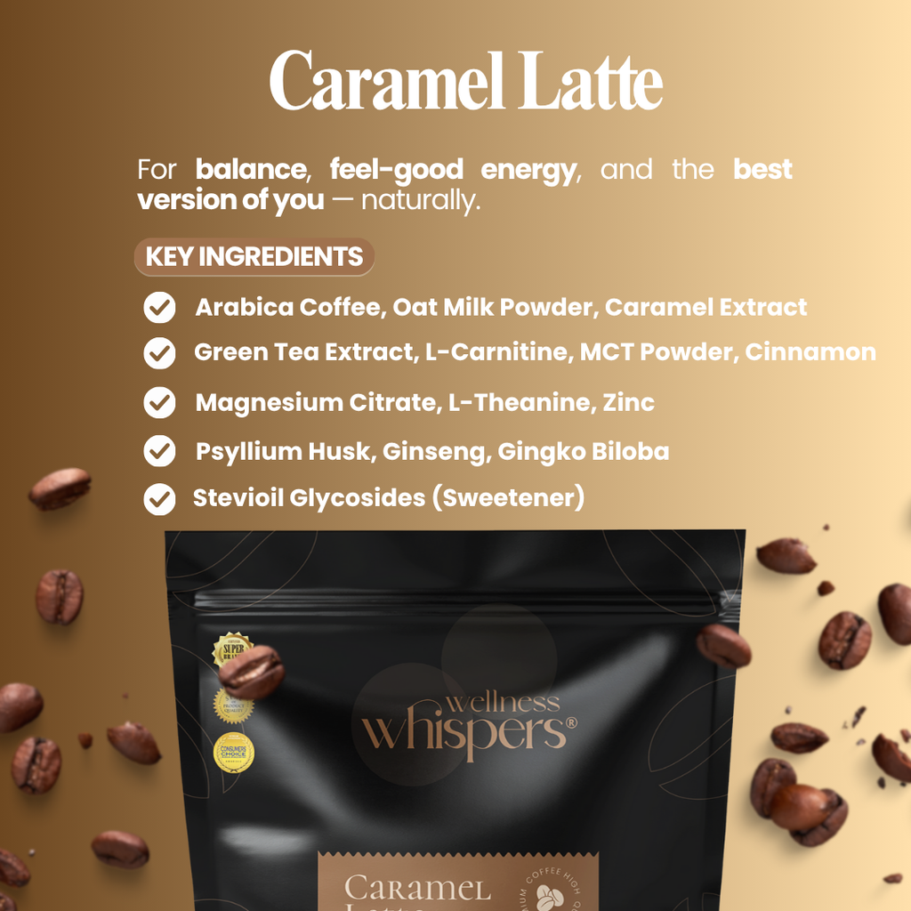 Wellness Whispers Caramel Latte