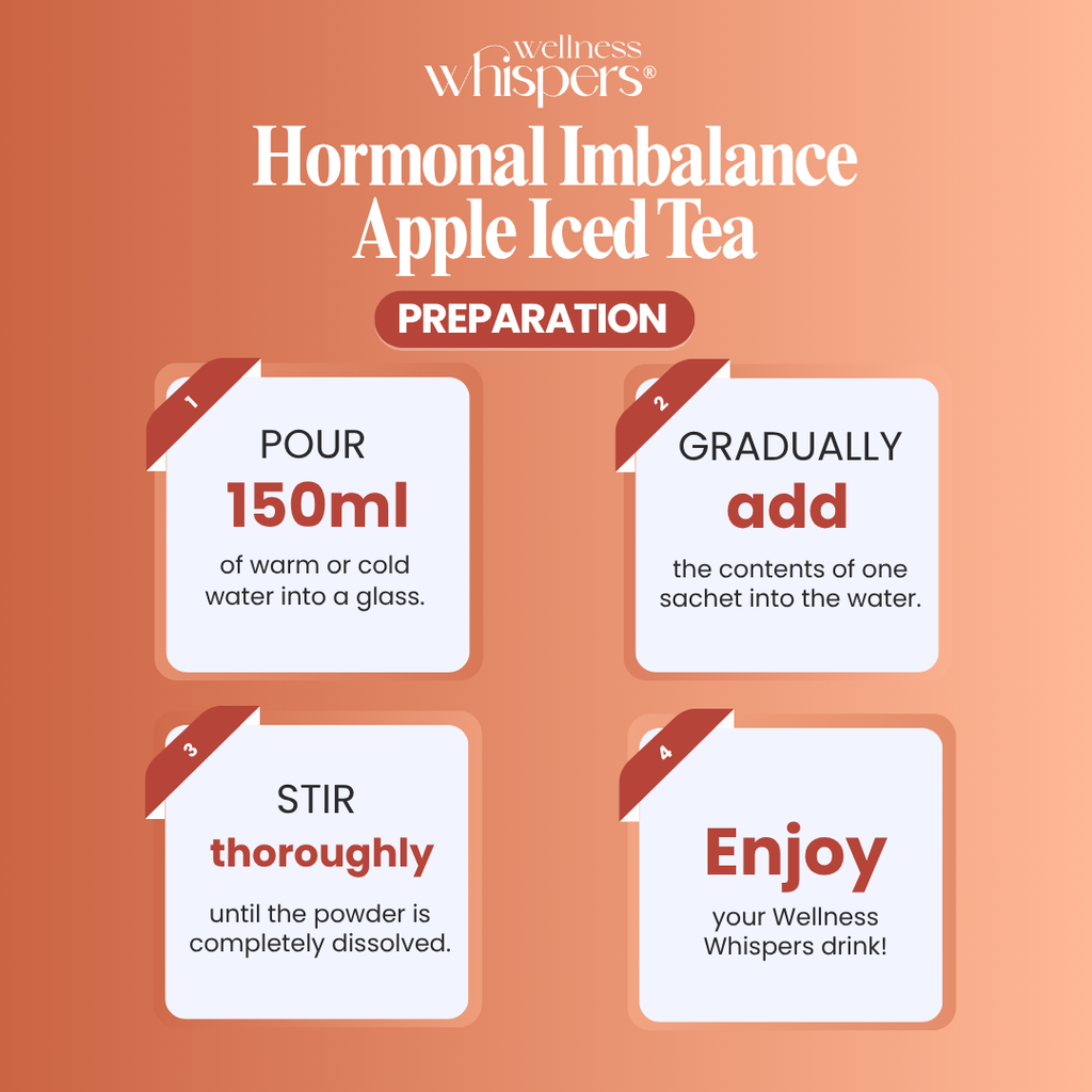 Wellness Whispers Balance Brew Apple Iced Tea