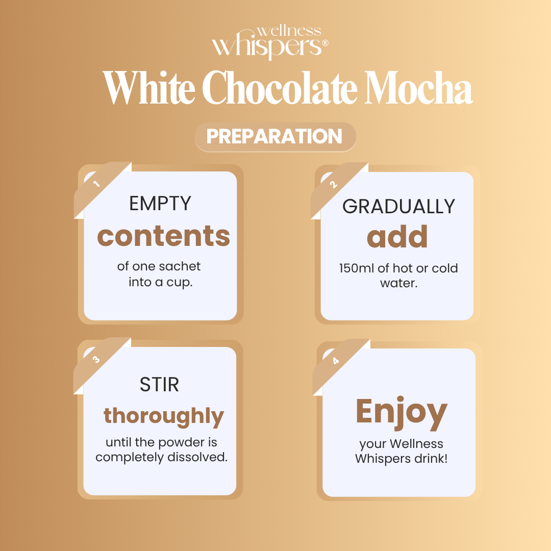 Wellness Whispers White Chocolate Mocha