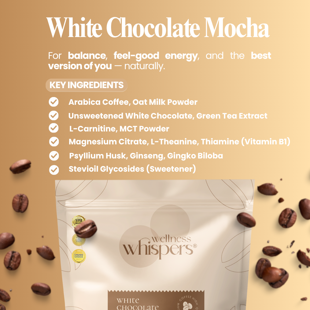 Wellness Whispers White Chocolate Mocha