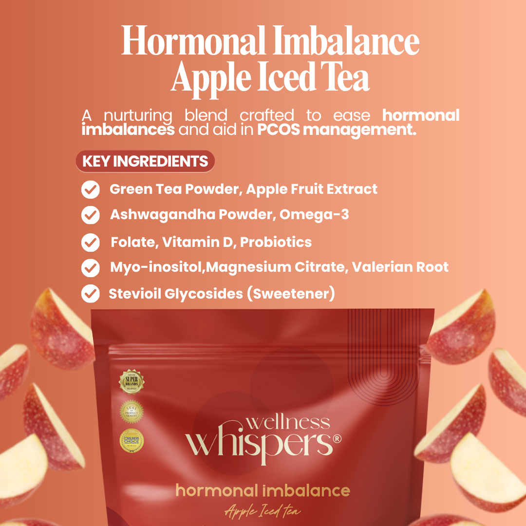 Wellness Whispers Balance Brew Apple Iced Tea