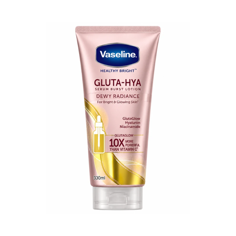 Vaseline Gluta-Hya Dewy Radiance Serum Burst Lotion 330 ml