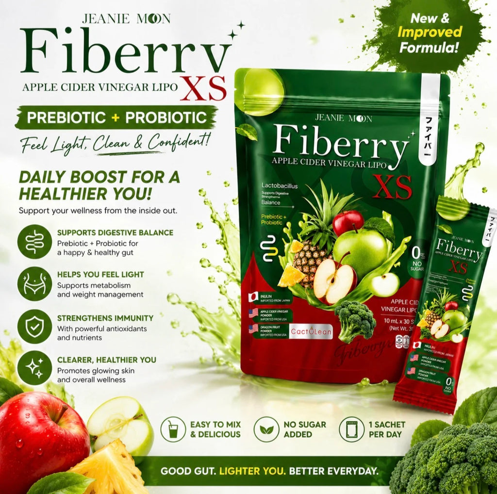 Jennie Moon Fiberry Apple Cider Vinegar Lipo 10 g x 30 sachets
