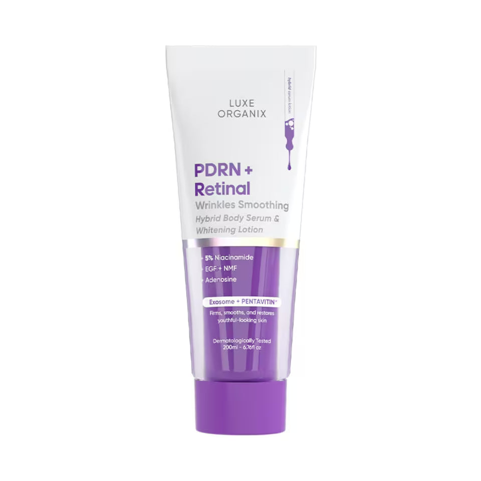 Luxe Organix PDRN + Retinal Body Serum and Whitening Lotion
