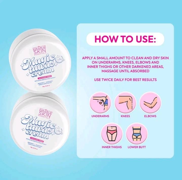 Hikari Skin Essentials Magic Tawas Cream 10 g