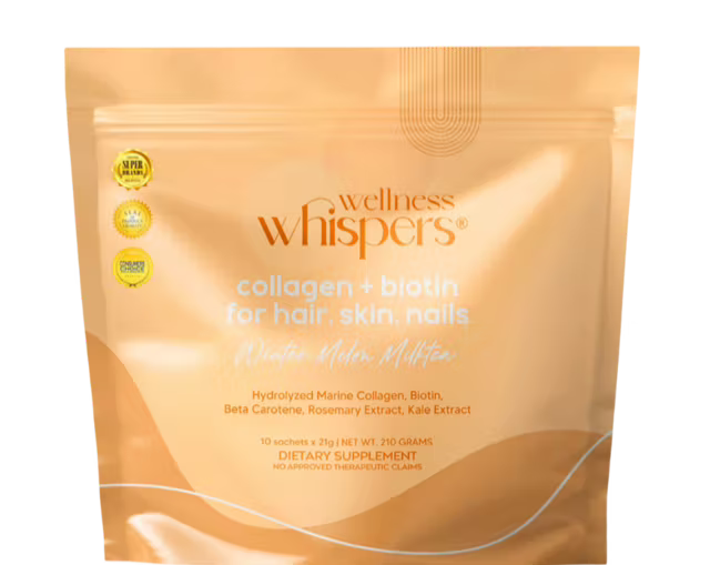 Wellness Whispers Collagen + Biotin Winter Melon Milk Tea