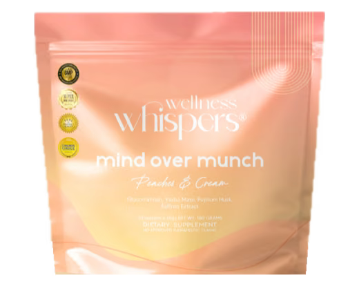 Wellness Whispers Mind Over Munch Peaches and Cream