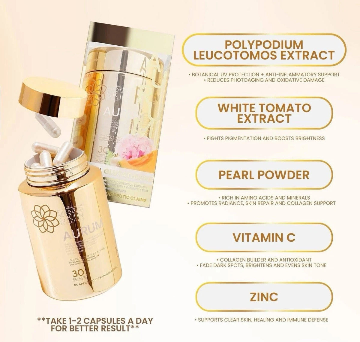 Hikari Aurum On-The-Go 14 capsules